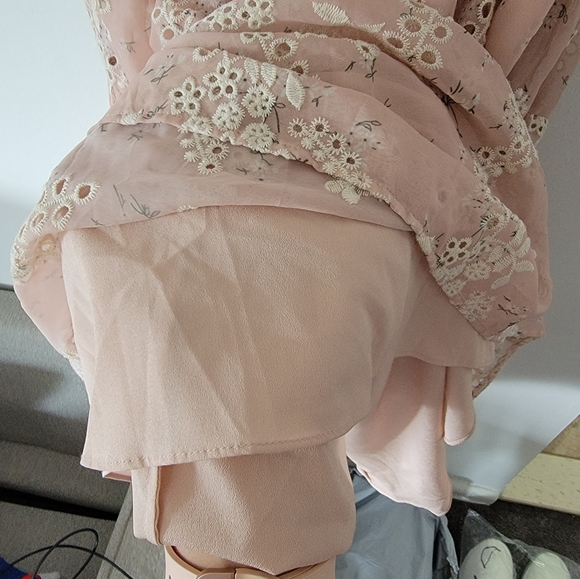 NWT dress the population river off the shoulder dress - Picture 8 of 11